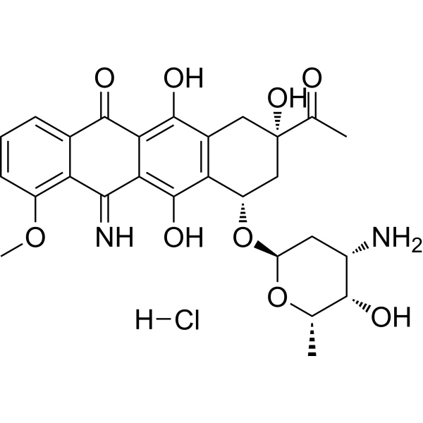 5-Iminodaunorubicin hydrochloride (5-iminodaunorubicin hydrochloride) 67324-99-6
